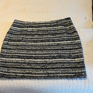 Boston Proper tweed mini skirt, size 16